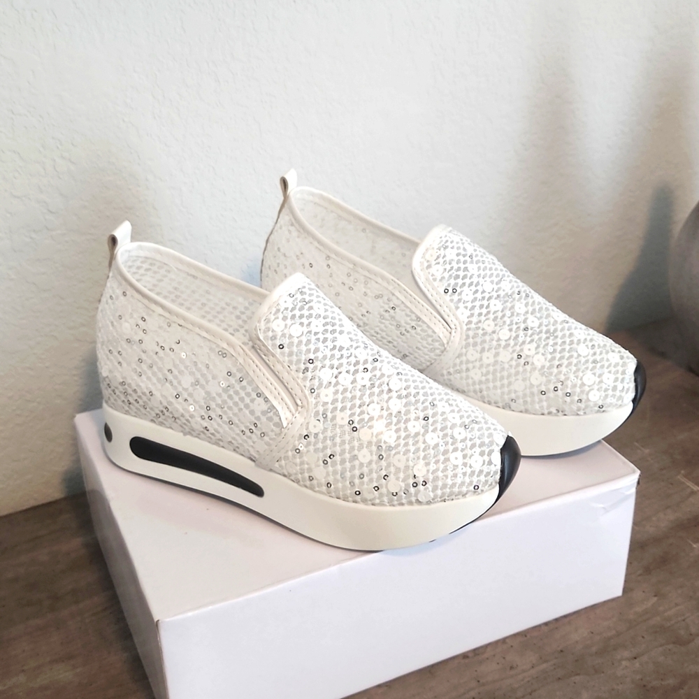 Slip on White shoes